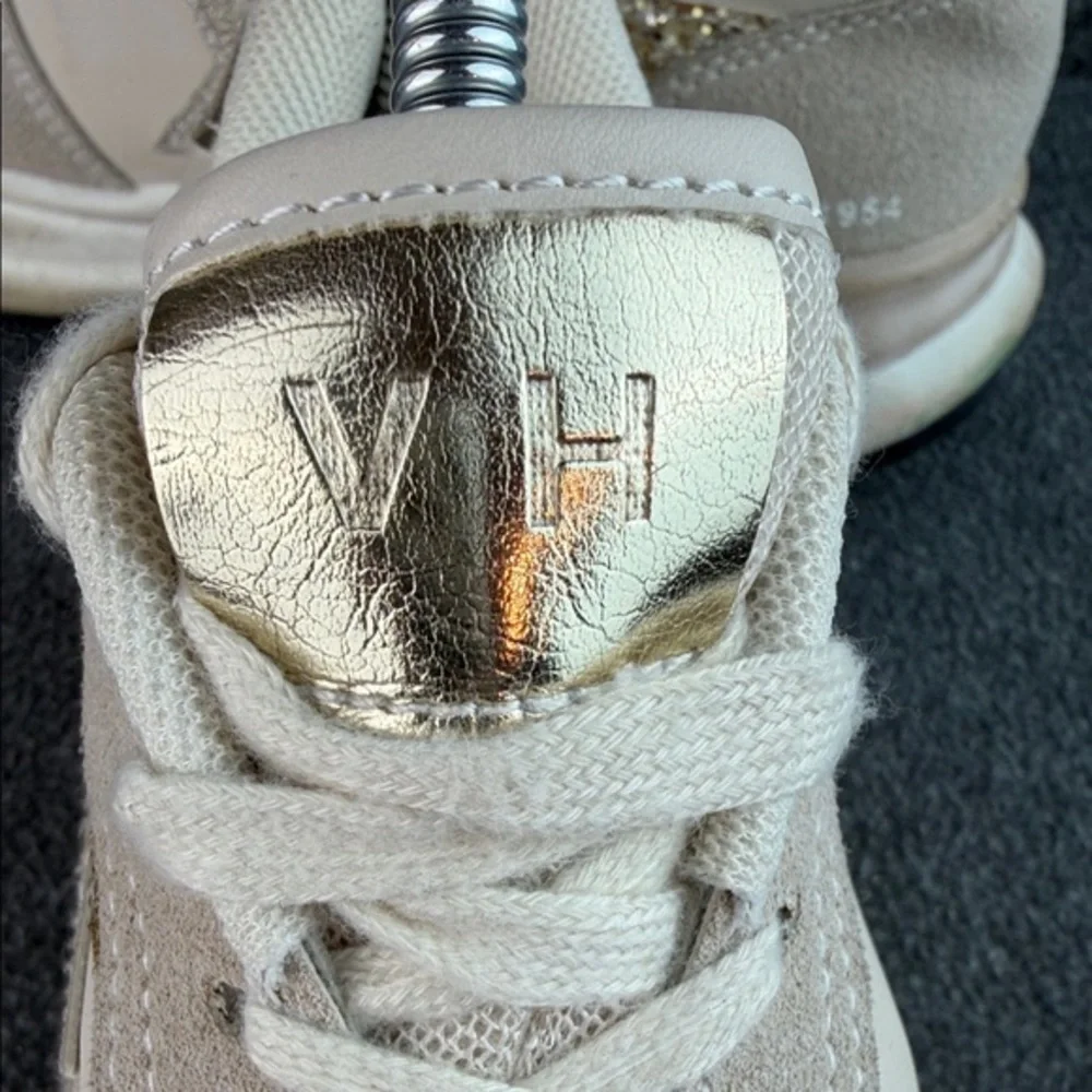 Vintage Havana Women's Nude Glitter Star/Tan‎ Sneakers Shoes Casual Size 7.5